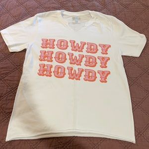 NWOT Howdy Howdy Howdy tee
